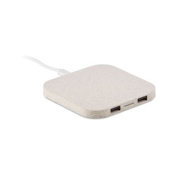 Chargeur Hub Paille de Blé UNIPAD+