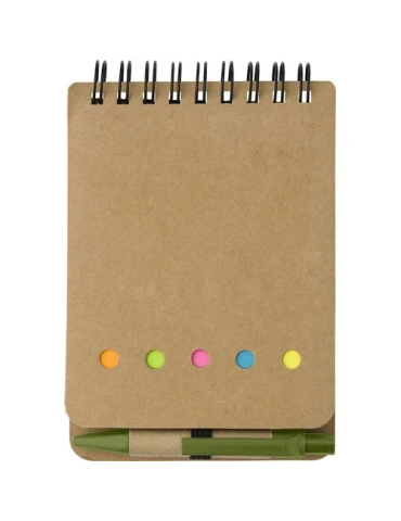 Carnet à spirale écologique en carton - Rodrigo
