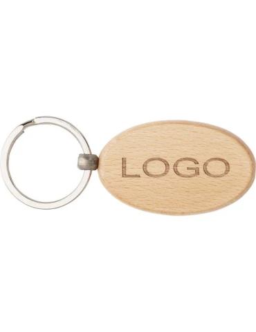 Porte-clés personnalisés en bois - Katherine