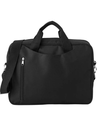 Sacoche d'ordinateur personnalisée en polyester - Valerie