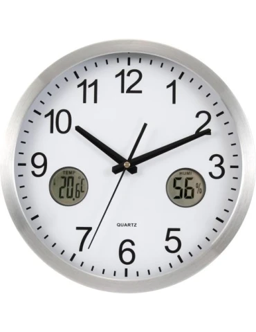 Horloge murale personnalisée en aluminium - Kenya Objets Publicitaires