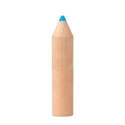 6 Crayons en Étui en Bois - PETIT COLORET