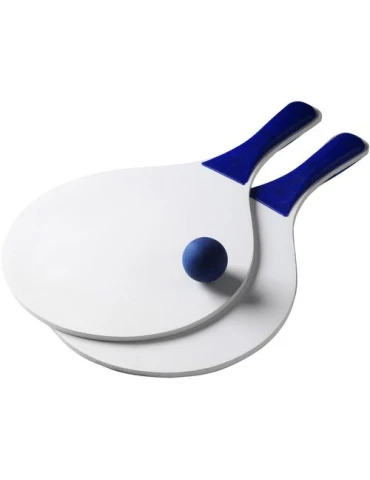 Set de 2 grandes raquettes de plage personnalisées Fabien