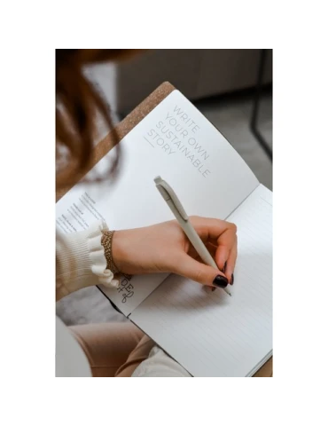 Recycled Leather Refillable Notebook A5 Bloc-note