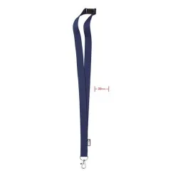 Lanyard Personnalisable Écologique en RPET pour Événements - LANY RPET