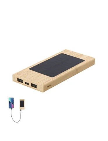 Batterie Solaire Écologique Personnalisée pas cher - Power Bank Molden