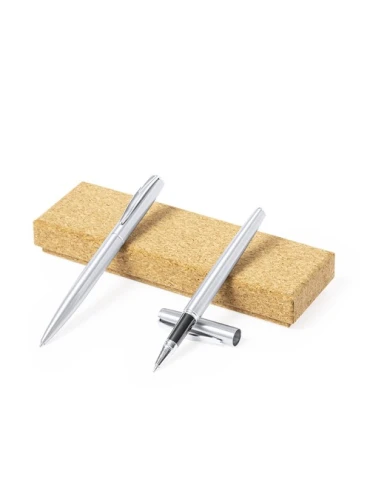 Set Personnalisé de Stylos et Rollers Écologiques Rodrix à Prix Abordable