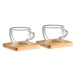 Verres expresso double paroi BELIZE - Élégance et confort