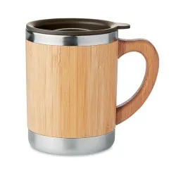 Gobelet Isotherme Écologique 300ml en Bambou MOKKA