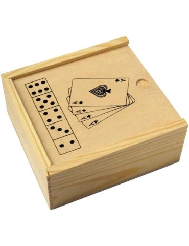 Jeu personnalisé de 52 cartes et 5 dés Myriam