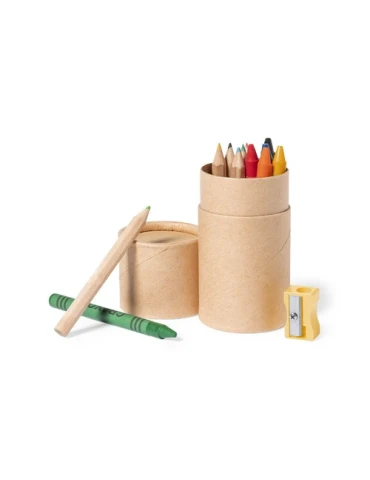 Set de fournitures scolaires personnalisées écologiques pas cher Pixi