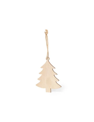 Ornements en Bois Personnalisés Écologiques de Noël Fultom