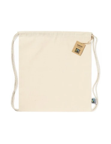 Sac à Dos Écologique Personnalisé 100% Coton Fairtrade Sanfer