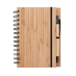 Carnet et Stylo en Bambou BAMBLOC - Écologique et Pratique