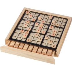 Jeu de Sudoku en Bois Christa