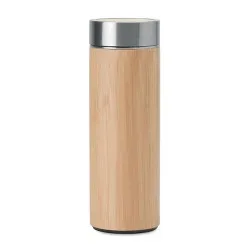 Gourde isotherme double paroi en bambou personnalisée - BATUMI