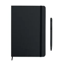 Carnet A5 Personnalisé et Stylo Assorti Cadeau d'Entreprise NEILO SET