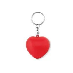 Porte-clés cœur personnalisé en PU LOVY RING