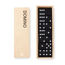 Jeu de domino en bois dans une boîte - Cadeau d'entreprise unique