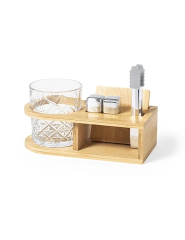Set de Bar Personnalisé Écologique Whisky Devon