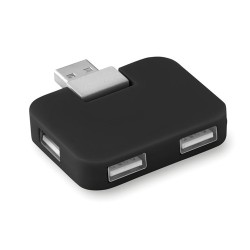 Hub 4 Ports USB SQUARE : Pratique et Élégant