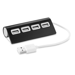 Duplicateur USB 4 Ports ALUHUB - Connectivité Optimale