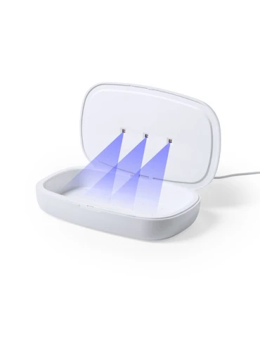 Stérilisateur UV Écologique et Chargeur Sans Fil Personnalisé - Halby