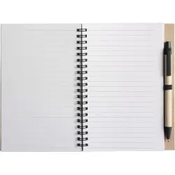 Carnet à spirale écologique et pratique personnalisé Stella