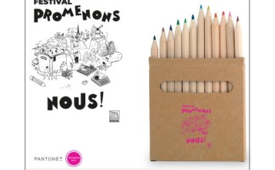 Crayons de couleurs publicitaires