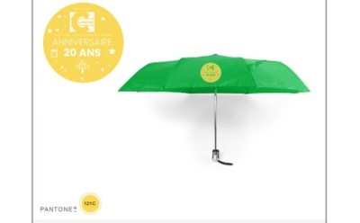 Parapluie pliable publicitaire