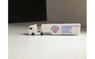 Clés USB en forme de camion publicitaire